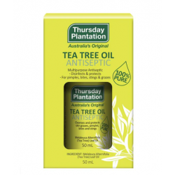 Thursday Plantation 星期四农庄 祛痘 茶树精油 抗真菌 灰指甲50ml【保质期2028/07】 Thursday Plantation 星期四农庄 祛痘 茶树精油 抗真菌 灰指甲50ml【保质期2028/07】