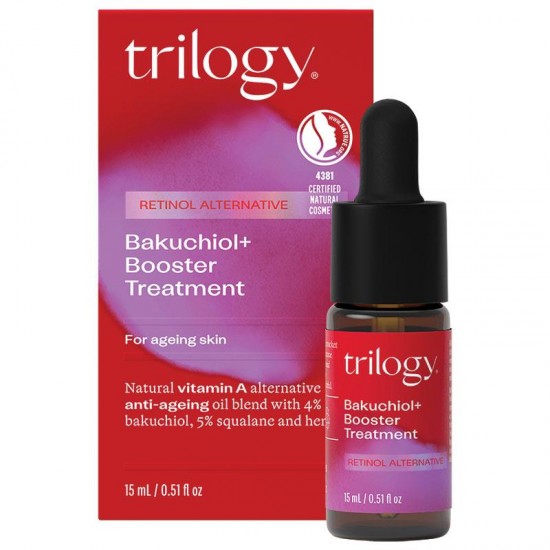 Trilogy Bakuchiol+ Booster Treatment 15ml 趣乐活小紫精华液 15ml 【保质期2026/07】