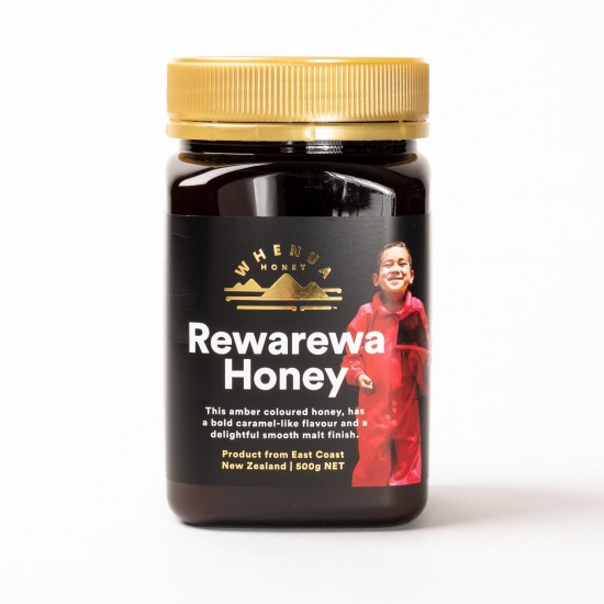 Whenua Honey Rewarewa Honey 大地瑞瓦瑞瓦金银花蜂蜜 500g【保质期2026/09】