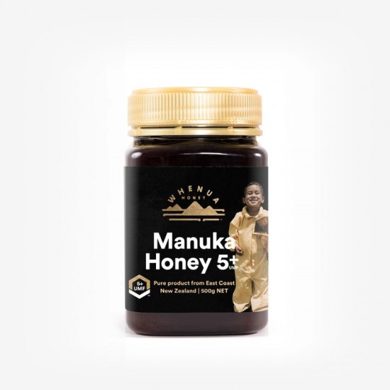 【单瓶包邮包税】Whenua Honey manuka honey 大地麦卢卡蜂蜜 UMF5+ 500g【保质期2025/01】
