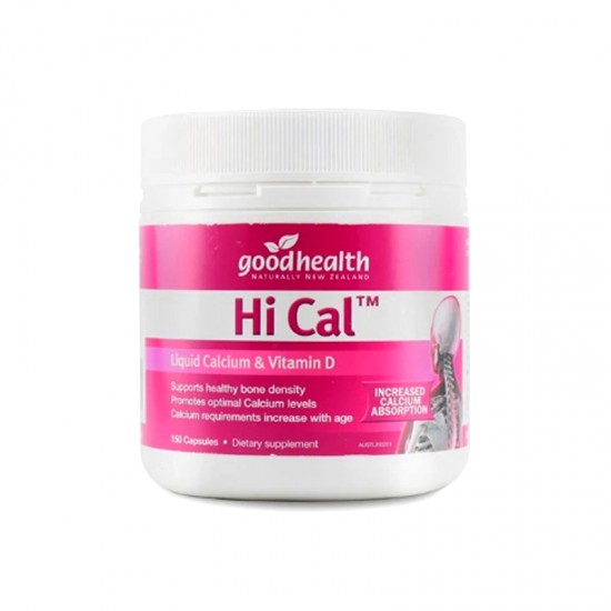 Good Health Hi Cal Liquid Calcium 350mg 150s  好健康 液体钙+维生素D胶囊 150片 【保质期2026/09】