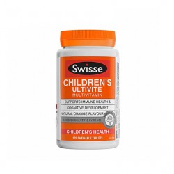 Swisse儿童维生素儿童复合维生素矿物质咀嚼片120粒  【保质期2026/06】
