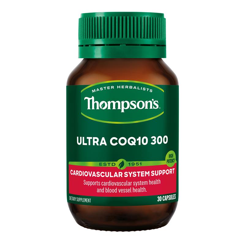 Thompson's 汤普森 护心 辅酶Q10 300mg 30粒【保质期2027/07】