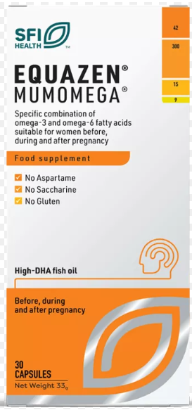 Equazen孕妇鱼油Mum Omega孕妇DHA  30粒  【保质期 2025/08】