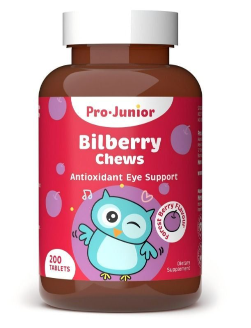 Prolife Bilberry Chews 儿童越橘护眼咀嚼片 200片【保质期2029/02】