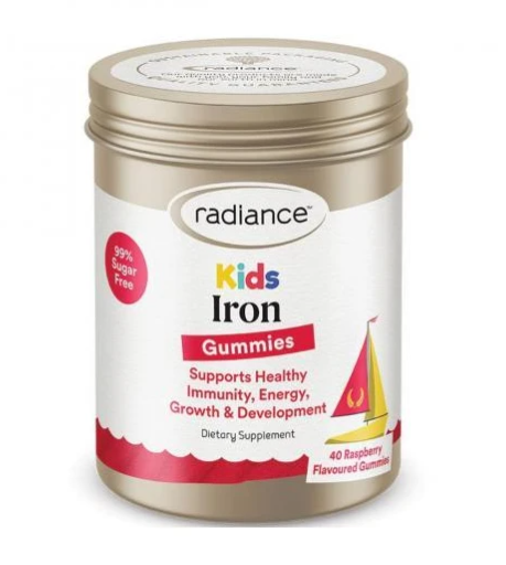 Radiance Kids Iron Gummies 儿童补铁软糖 40粒【保质期2027/10】