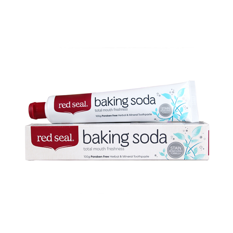 Red Seal Toothpaste Baking Soda 红印牙膏【苏打】100g【保质期2028/10】